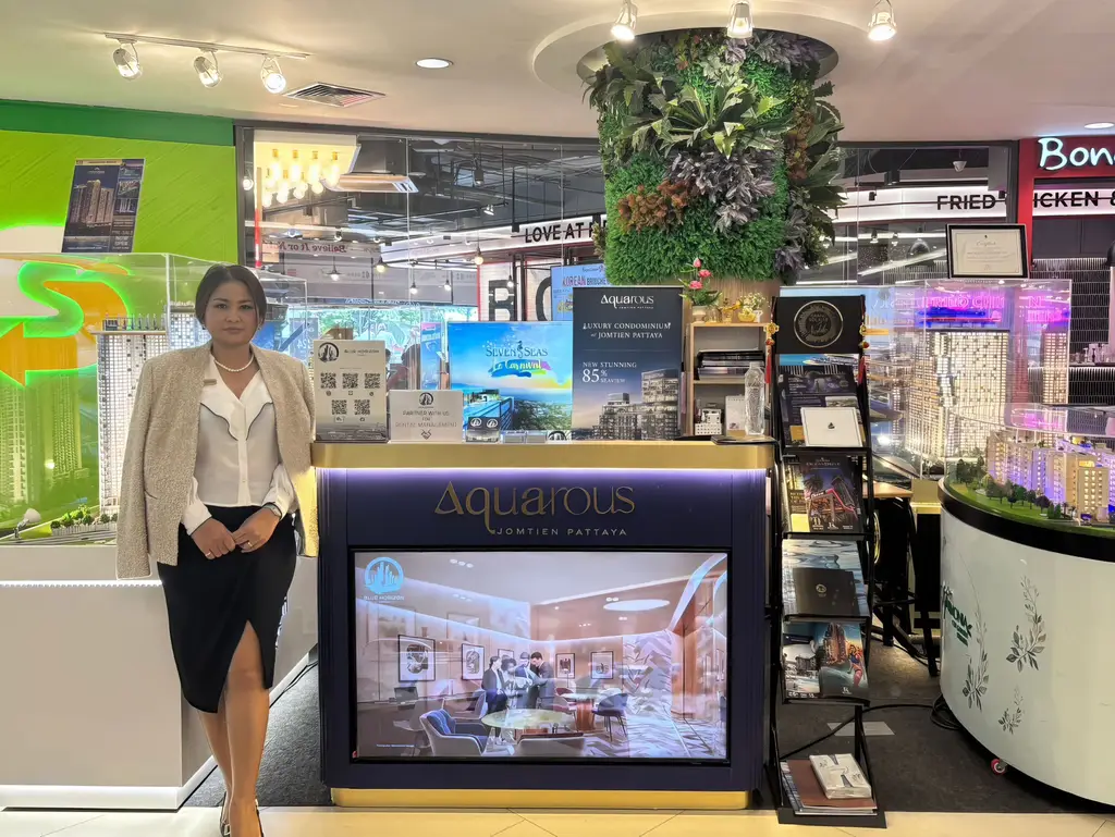Blue Horizon Condos Booth at Royal Garden Plaza Pattaya